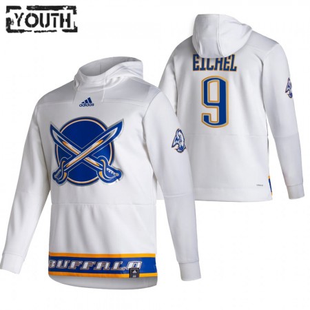 Buffalo Sabres Jack Eichel 9 2020-21 Reverse Retro Pullover Mikiny Hooded - Dětské